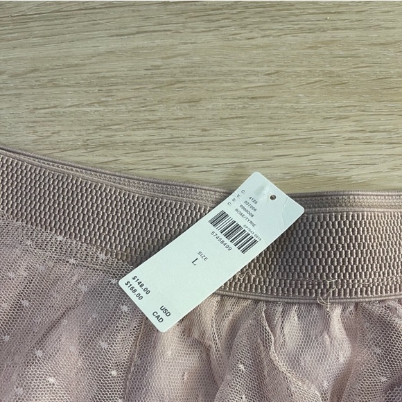 NWT Anthropologie Tulle Ruffled Skirt Pink Blush Rose Size Large - Picture 4 of 11